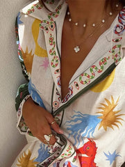 Misco Abstract Holiday Co-ord Set