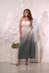 Moana Double Shade Sparkle Gown