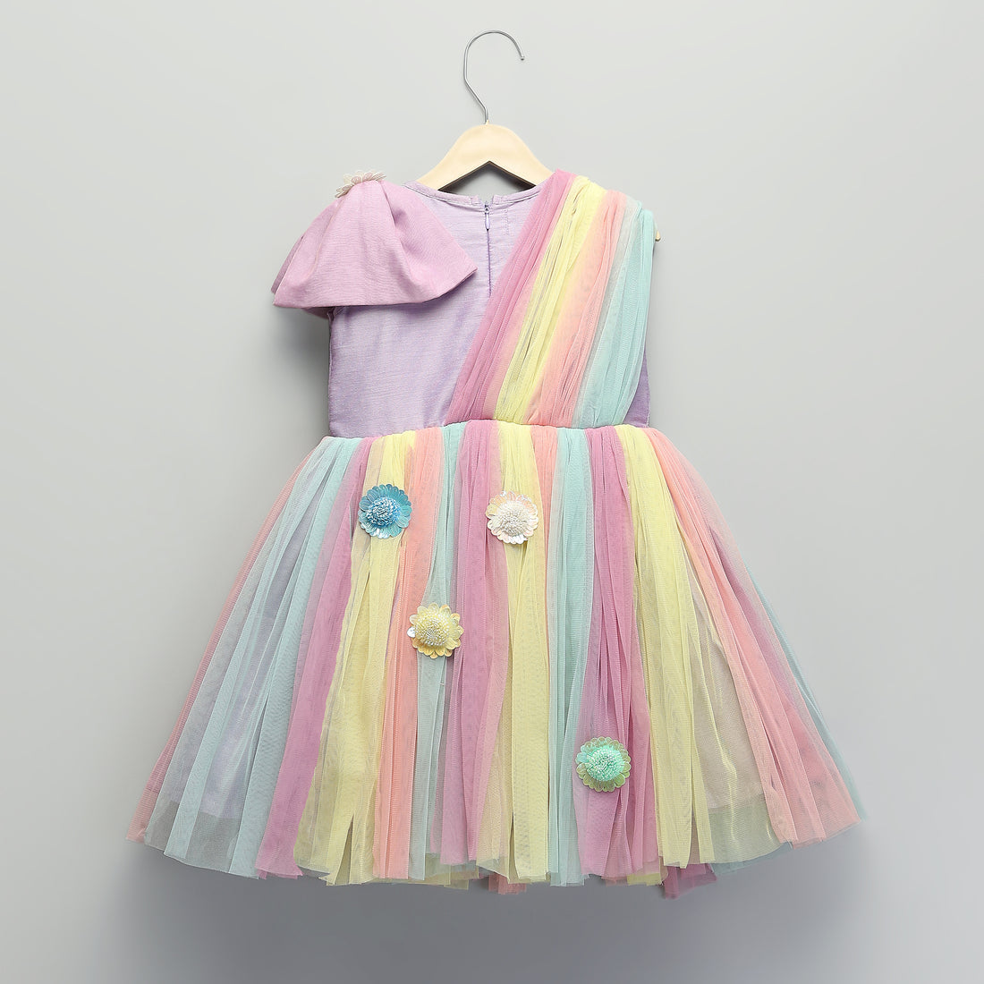pastel purple dress