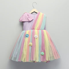 pastel purple dress
