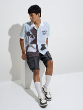 Multicolour Palm Print Shirt