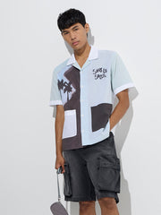 Tropical print shirt