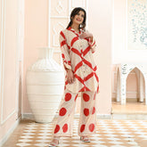 Nirupa Clamp Red Co-ord Set
