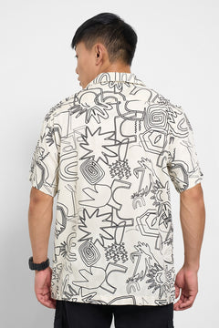 Lightweight rayon shirt for men