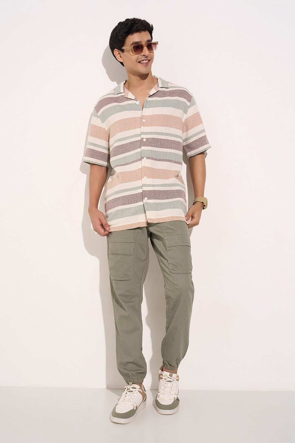 Half sleeve rayon shirt