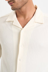 Off white summer shirt men