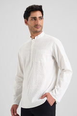Full sleeve festive kurta