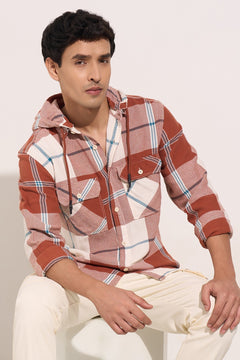 Detachable hood shirt