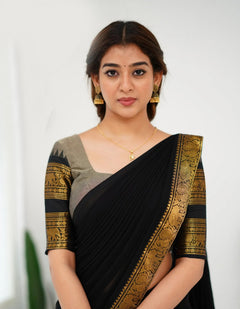 cotton half saree
