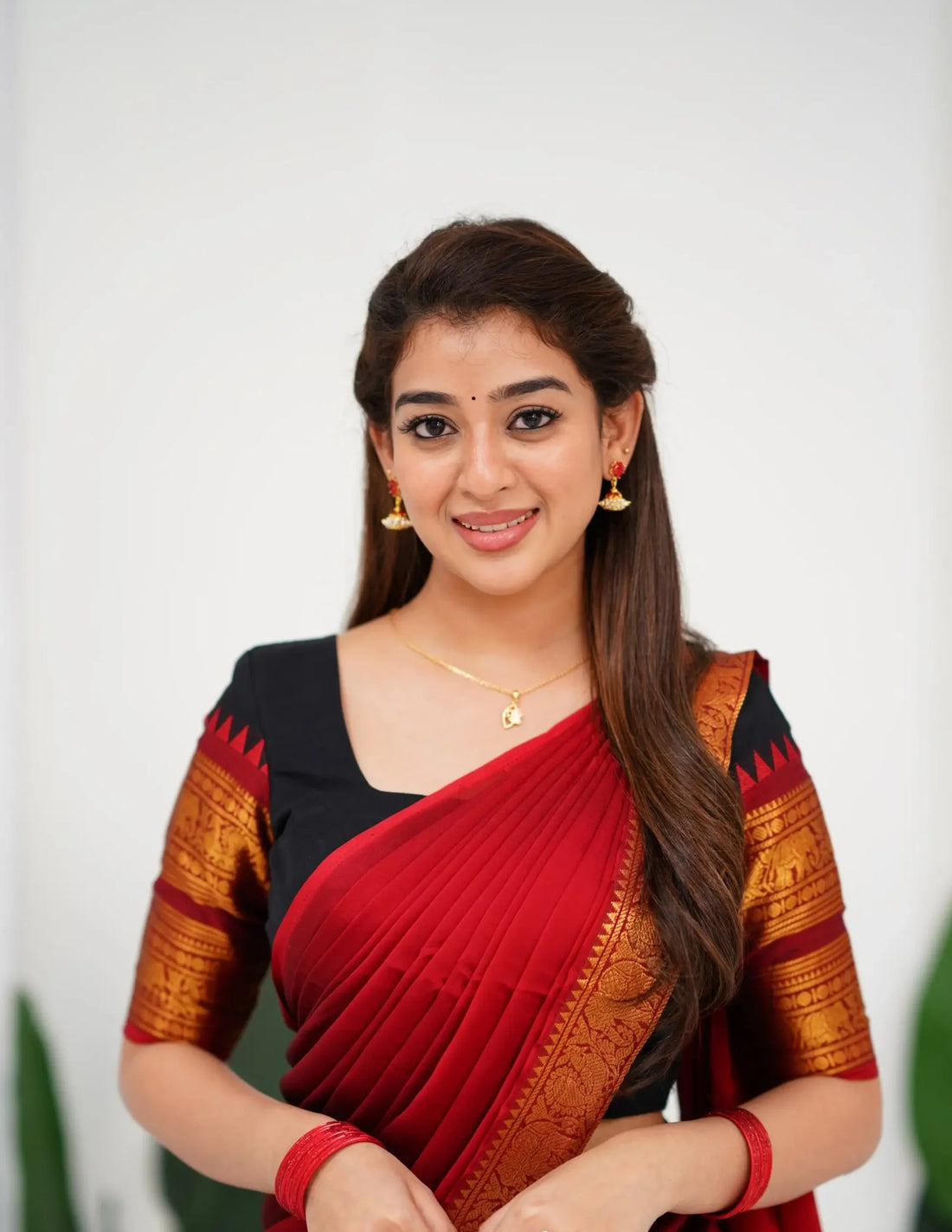 cotton half saree