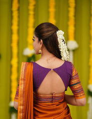 cotton half saree for festivals