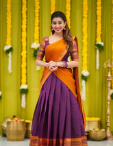 traditional South Indian half saree