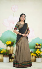 georgette dhavani saree