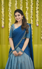 half saree for women