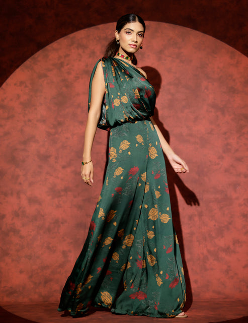 Panna Draped Jumpsuit