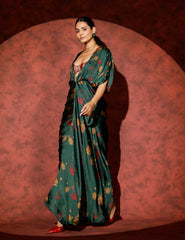 Panna Plunge Kaftan Gown