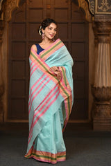 festive wear cotton saree