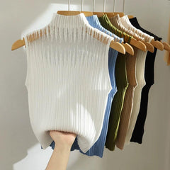 Phoebe Rib Knit Summer Tank Top