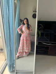 chikankari kurti set