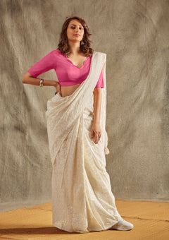 Padded blouse with lining