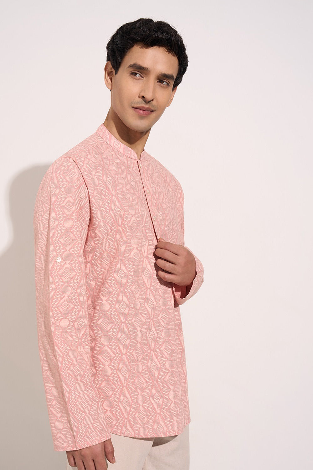 Graphic print kurta