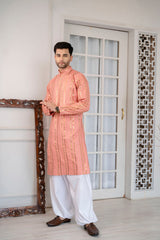 Chikankari kurta with sequin