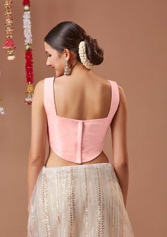Padded corset top