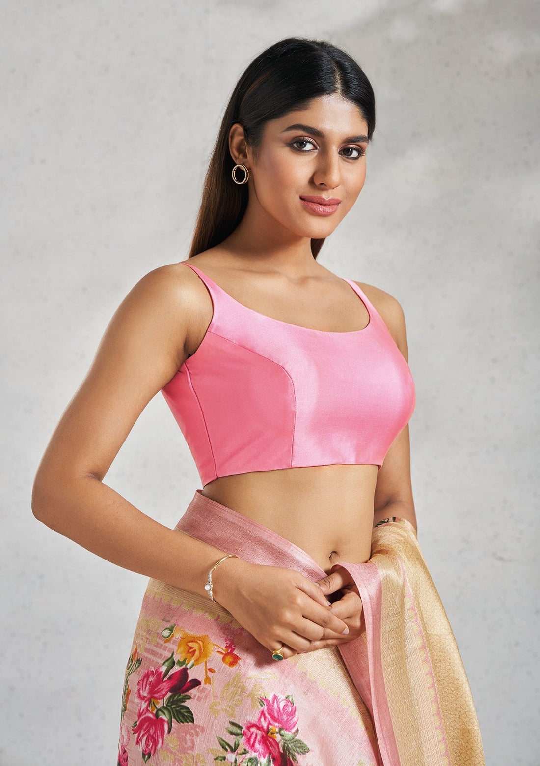 Silk saree blouse