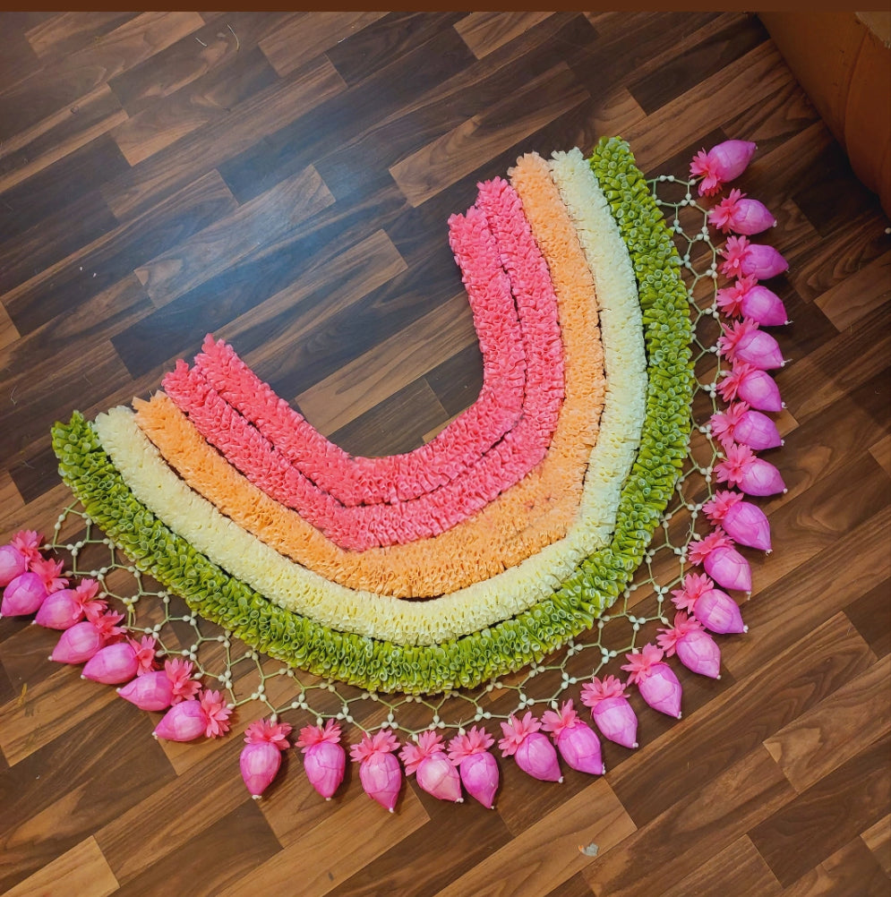 Pink U Shape Toran Set – 3ft
