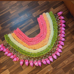 Pink U Shape Toran Set – 3ft