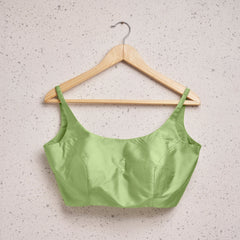 Green ethnic blouse