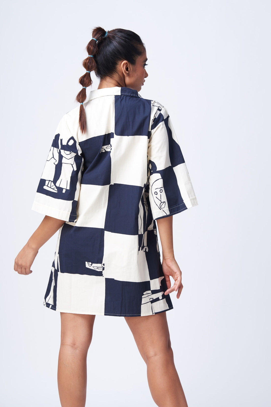 Casual shirt dress