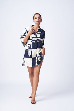 Machine washable shirt dress