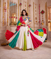 Multi Color ghagra