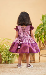 kids silk frock