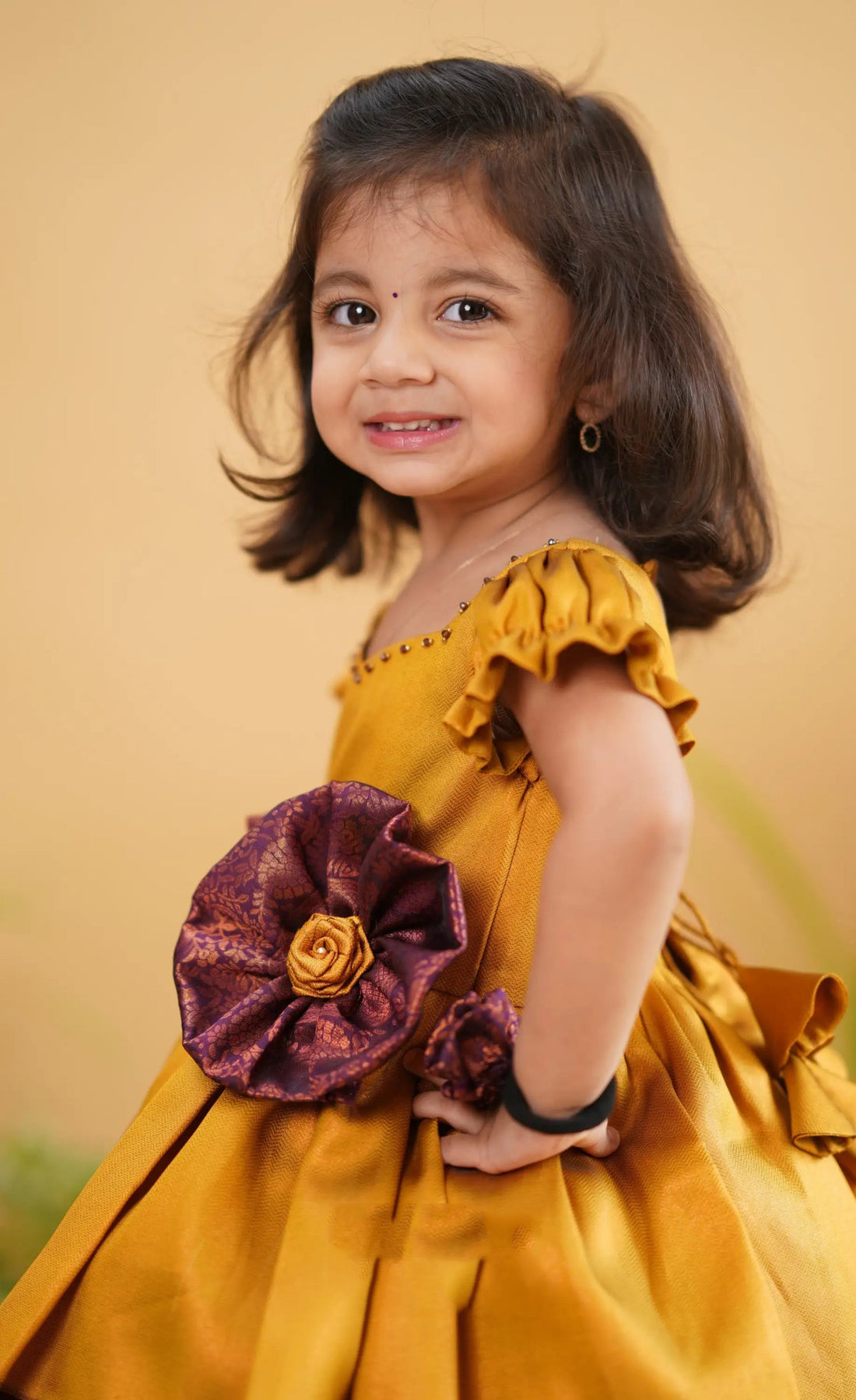 yellow frock for girls