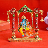 Radha Krishna Swing Idol Car Dashboard