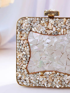 Rajrani Mother of Pearl Clutch
