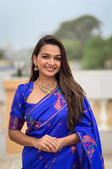 pure silk paithani saree