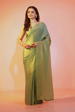 green saree