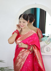 ready to wear paithani silk saree