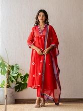 Red Scarlet Kurta Set