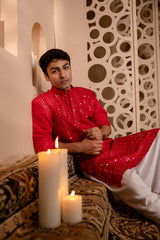 Mirror work kurta