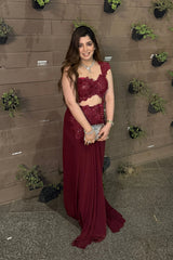 Reet Luxe Drape Saree