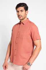 Solid color summer shirt