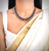 Silver Choker Necklace