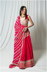 Women’s Taam Jham 3.O Pink Skirt Set