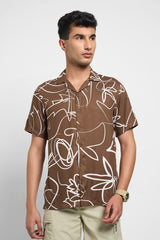 Casual printed shirt for men