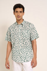 Printed cotton casual shirt