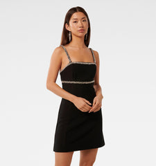 fitted mini party dress